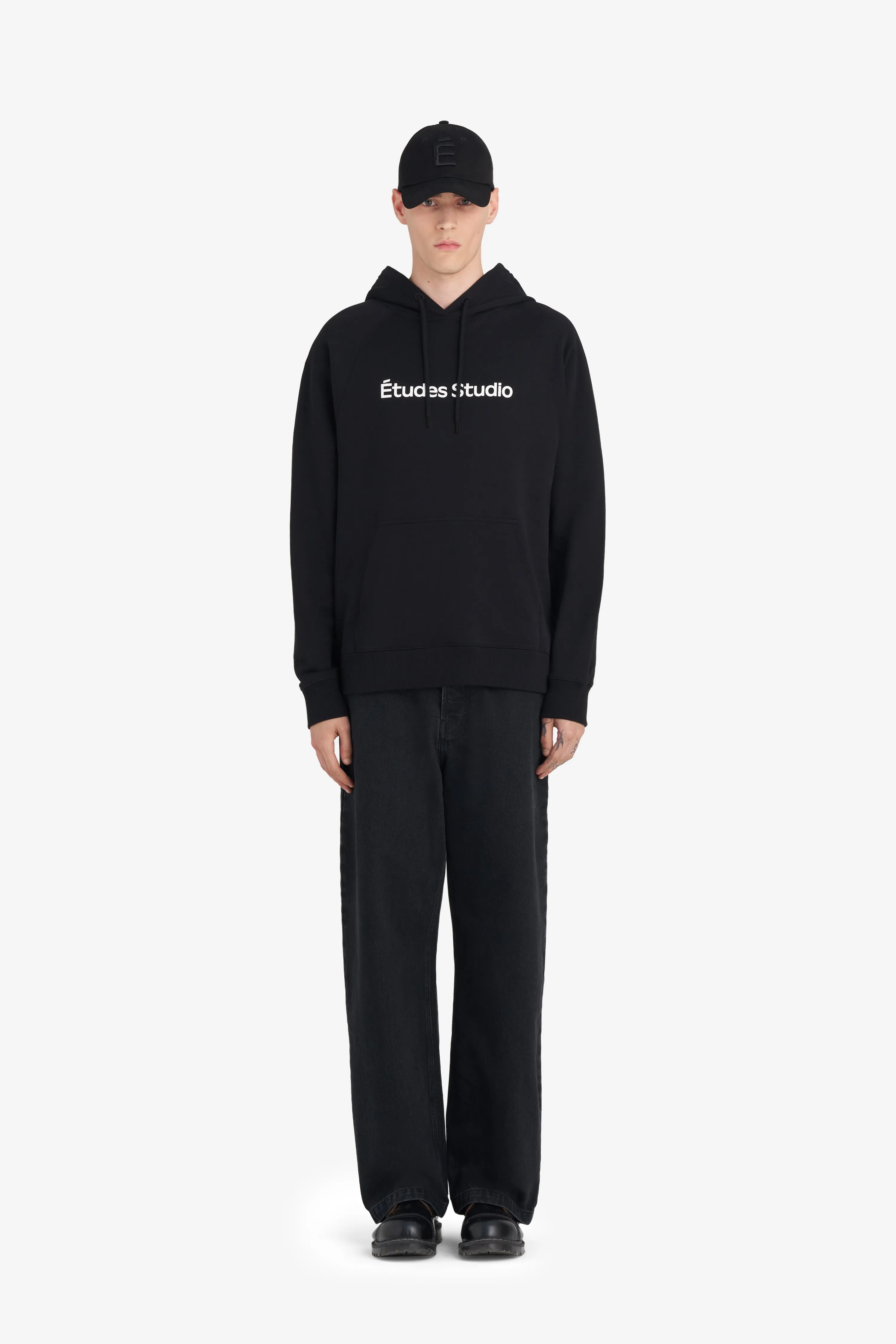 LOOSE HOODIE ??TUDES Layered Style Polyester