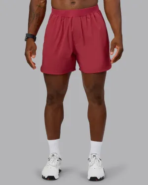 Lift 6" Short - Claret tank top Modular Storage Design