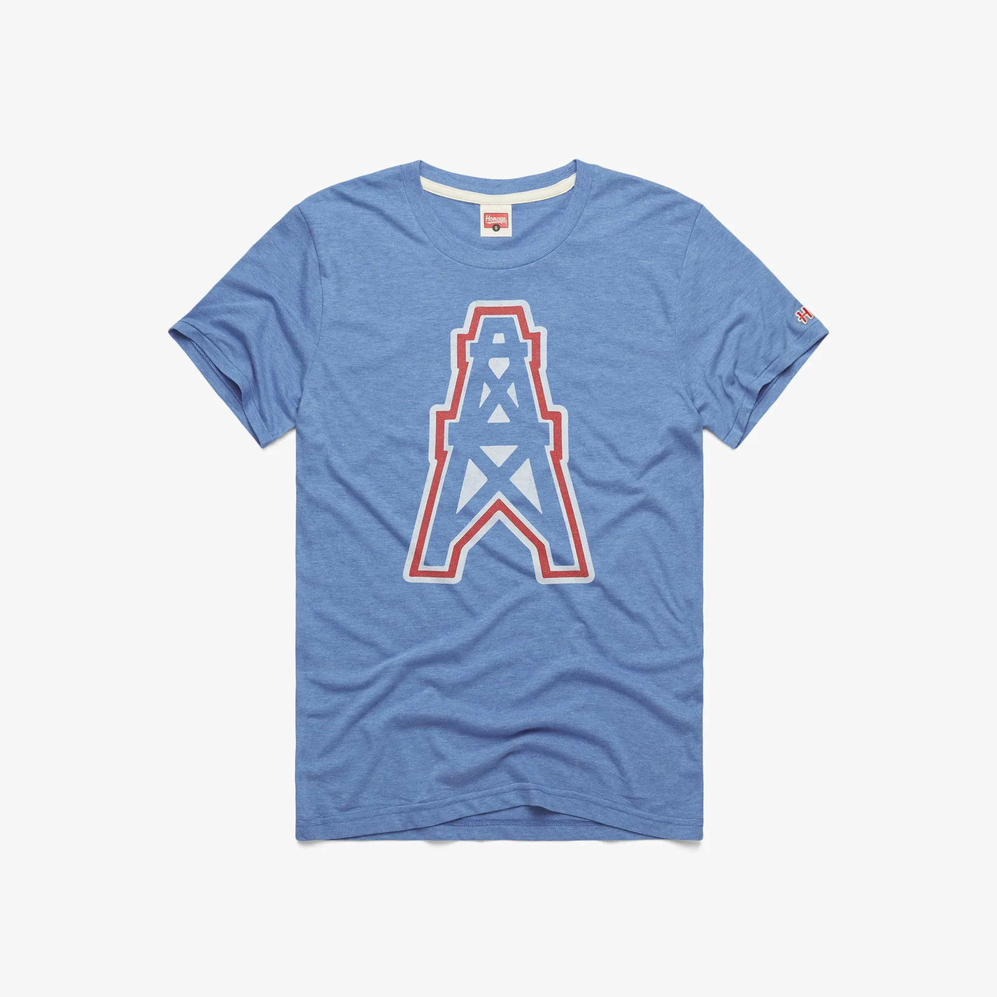 Oilers Football '80 Scoop neck femininity Practical Design