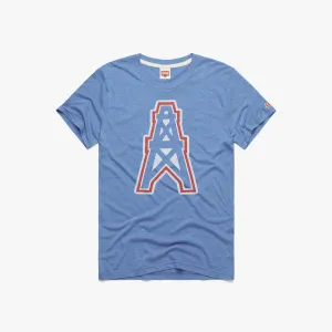 All Day Wear Casual Layer Oilers Football '80