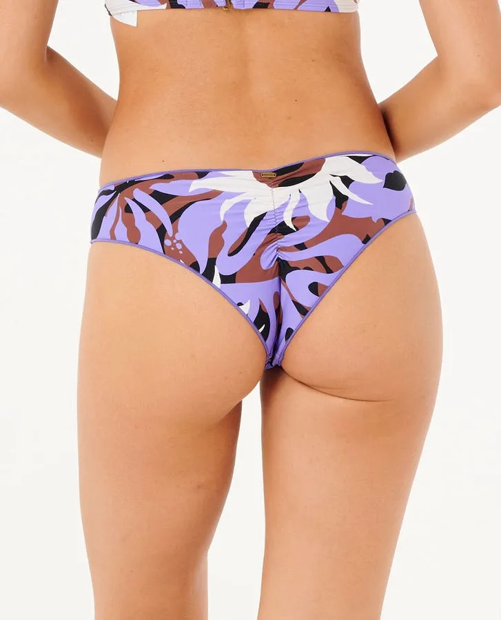 Thermal Bonded Edges Thermal Insulation Layer Rip Curl Cala Nights Cheeky Bottom-Multico