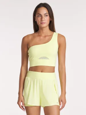 Uplift One Shoulder Bra Bonded seams