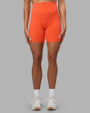 Comfort waistband Elixir Ultra High-Rise 6" Short - Ultra Orange