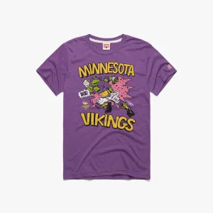 TMNT Donatello x Minnesota Vikings contrast Weekend Style