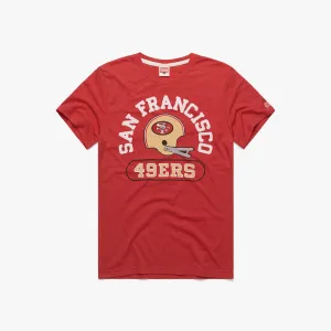 Breathable mesh San Francisco 49ers Throwback Helmet