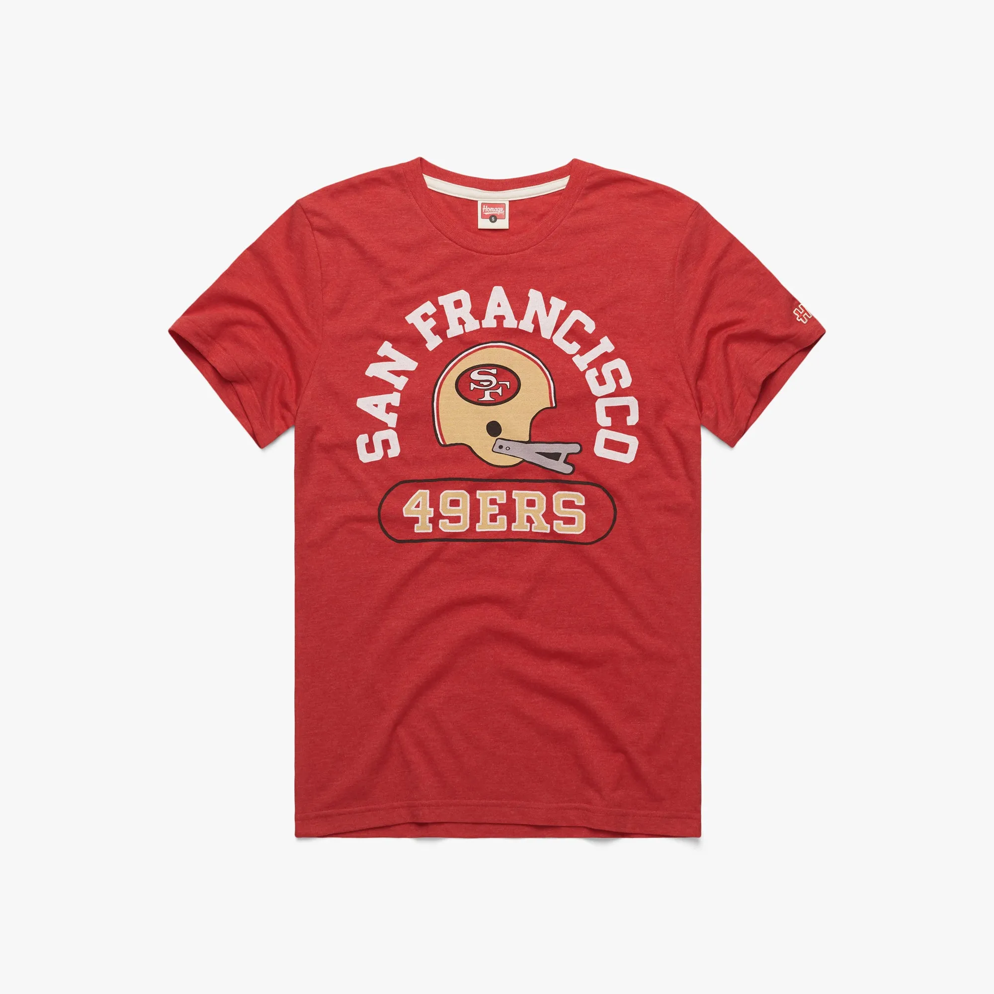 Bold and Comfortable San Francisco 49ers Throwback Helmet