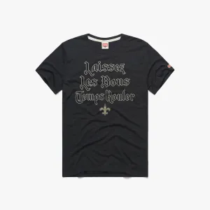 Saints Laissez Les Bons Temps Rouler Durable Wear Urban Casual Look