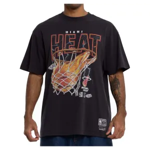 Smart Skirt Men's NBA Miami Heat Fire N Lightning Tee