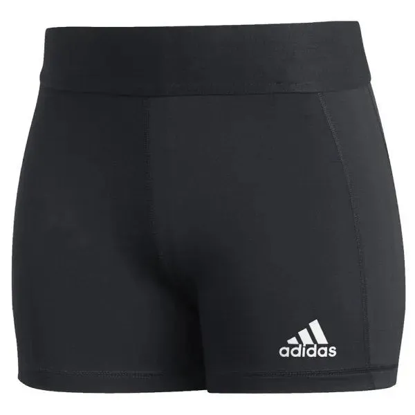 adidas Women's TechFit Short - 3" Inseam construction work Adjustable Waistband