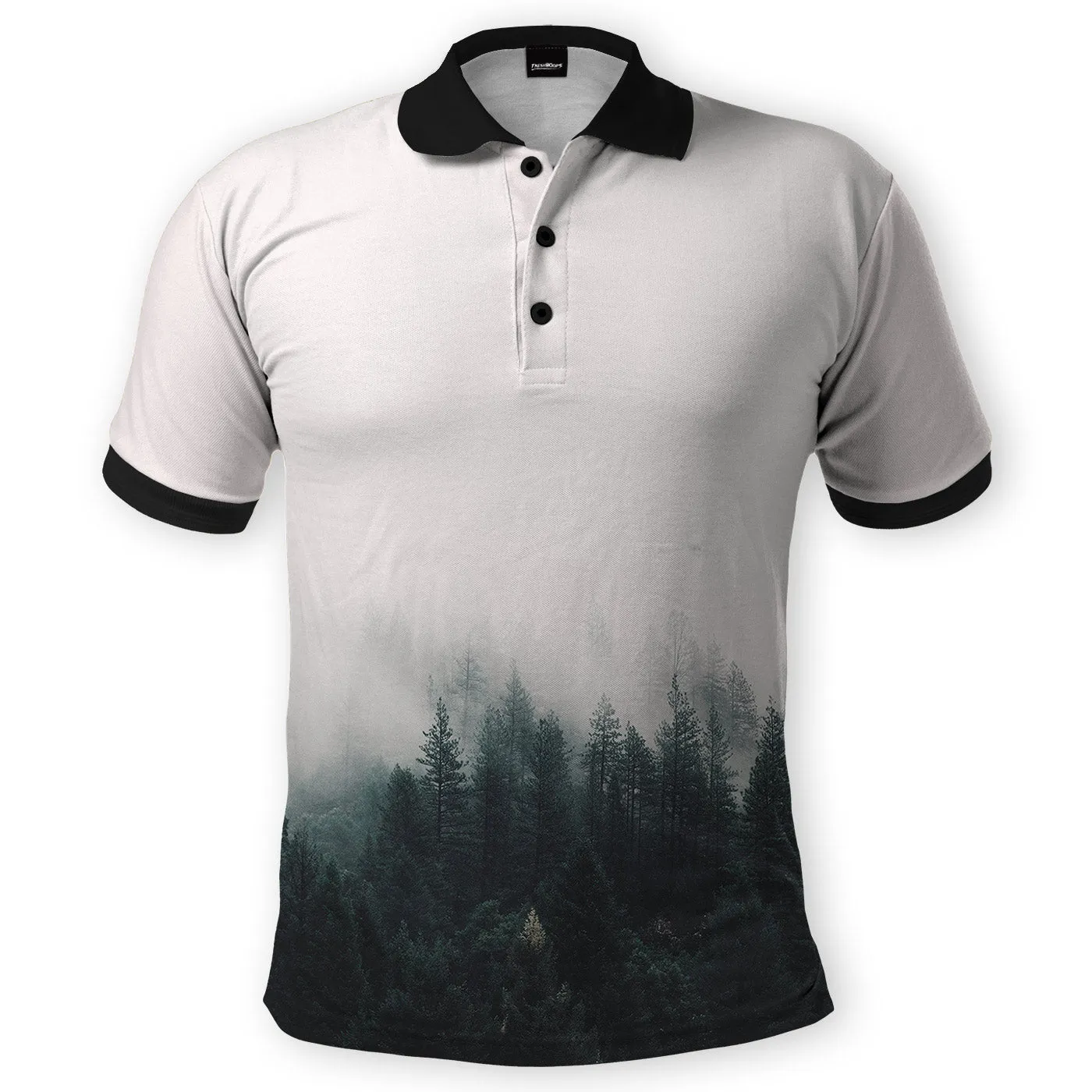 Sporty Layering High Sector Polo Shirt