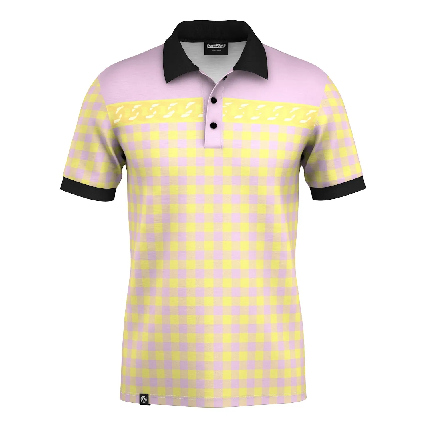 Ventilated Side Panels Fashionable Fit Sweet Dreams Polo Shirt