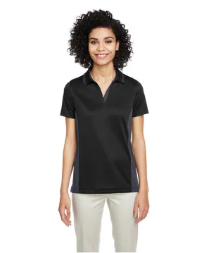 M386W - Harriton Ladies Flash Snag Protection Plus IL Colorblock Polo Shirt Clubhouse Attire Smart Wearable