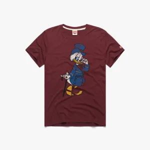 Scrooge McDuck Character Trendy Casual Wear Stretch Jersey Knit
