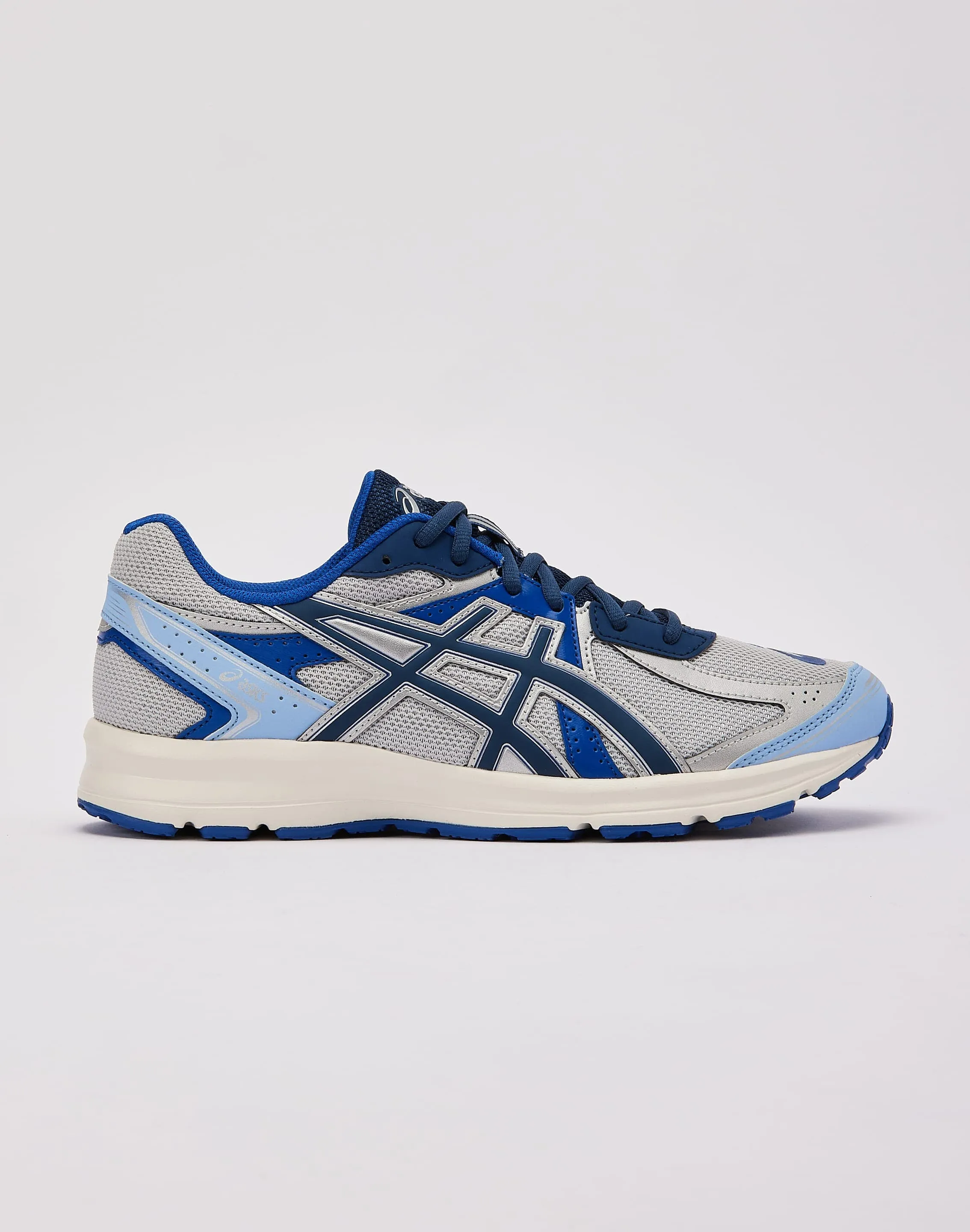 Asics JOG 100S running in a corporate run shoes