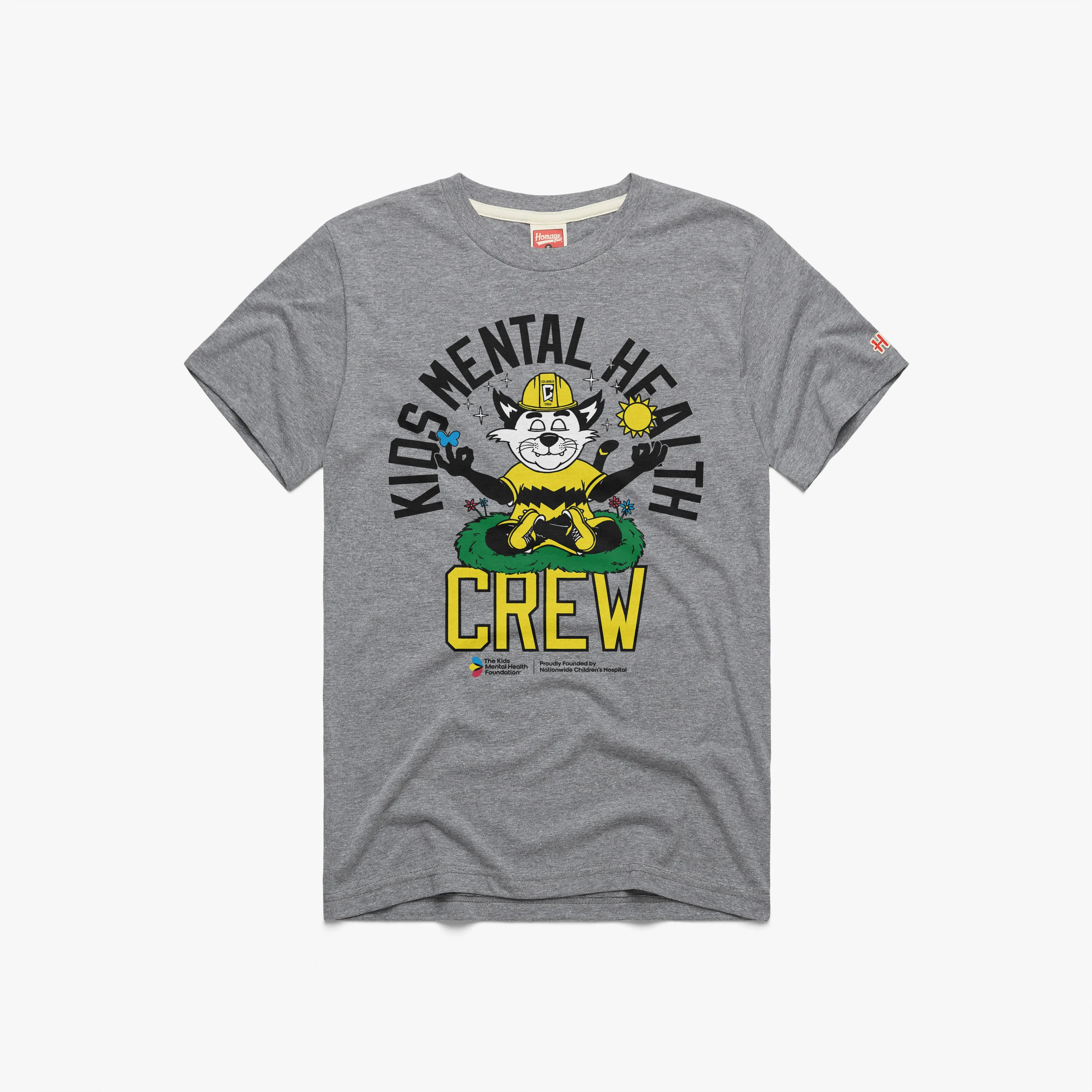 Columbus Crew Kids Mental Health Flattering Design Comfort Stretch Fit
