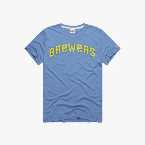 Athletic and Cool Milwaukee Brewers Jersey Logo '70