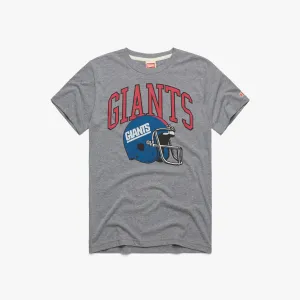 New York Giants Helmet Retro No-Shrink Fabric Sustainable Production Process