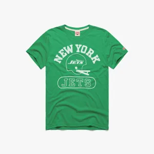 Light Comfort Modern Layer New York Jets Throwback Helmet