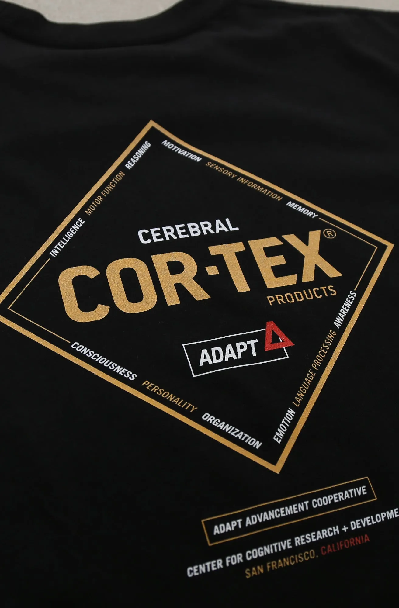 UV Protective Fabric Cortex (Men's Black A1 Tee)