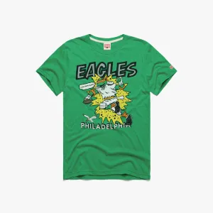 TMNT Michelangelo x Philadelphia Eagles Fashionable Fit