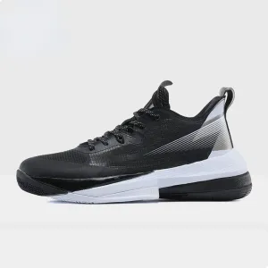 Comfort support PEAK  LIGHTNING Basketball Shoes Men Sneakers TAICHI series Black