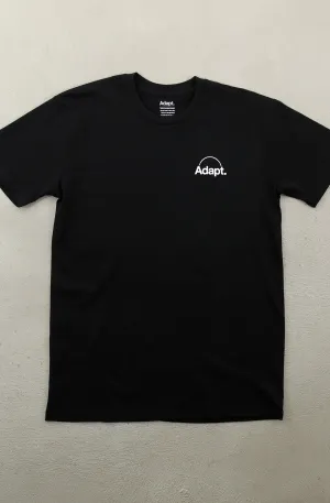 Fashion-Ready Travel Comfort Pale Moonlight (Men's Black A1 Tee)