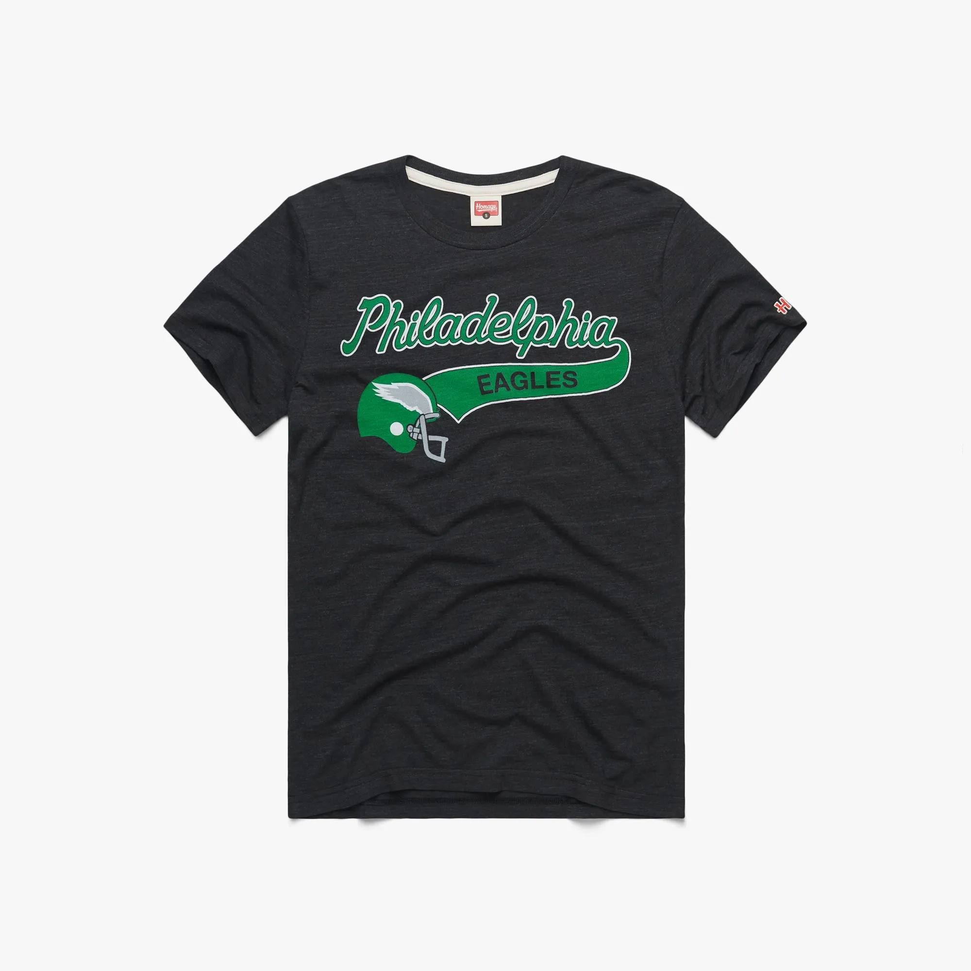 oversized but not shapeless Script Philadelphia Eagles