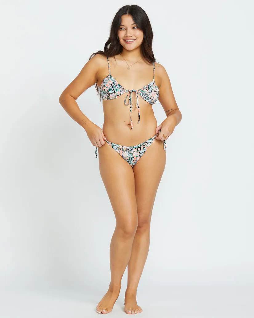 Billabong Sweet Fields Cara Bralette Top-Multi Latest Trend Durable Elastic Bindings