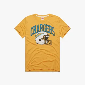 Smooth Flatlock Stitching Comfy Fit Wear Los Angeles Chargers Helmet Retro