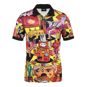 Relaxed Top Social Order Polo Shirt