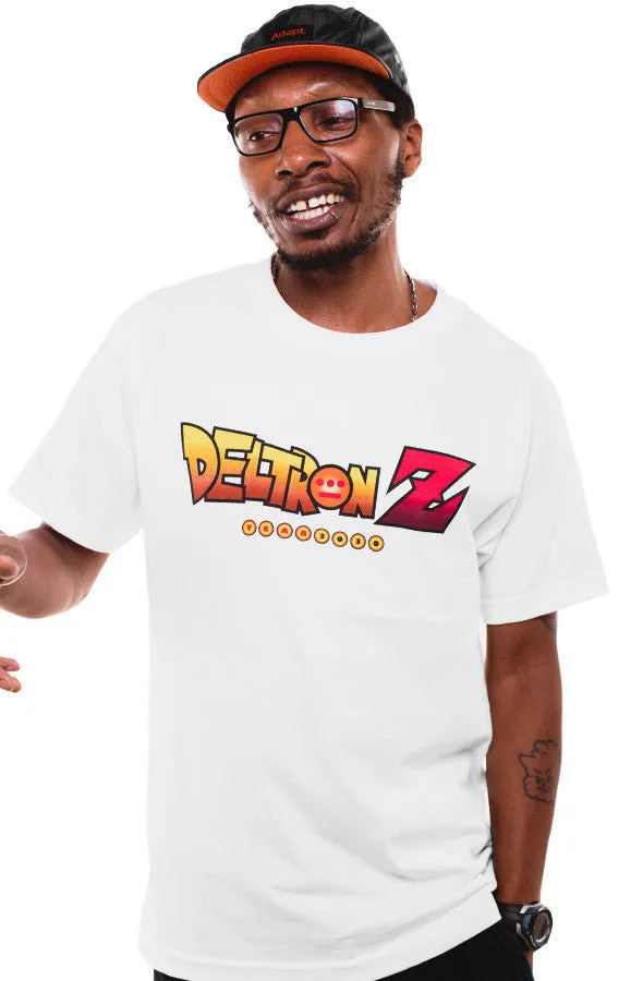 Deltron x Adapt :: Deltron Z (Men's White Tee) Anti Static Treatment
