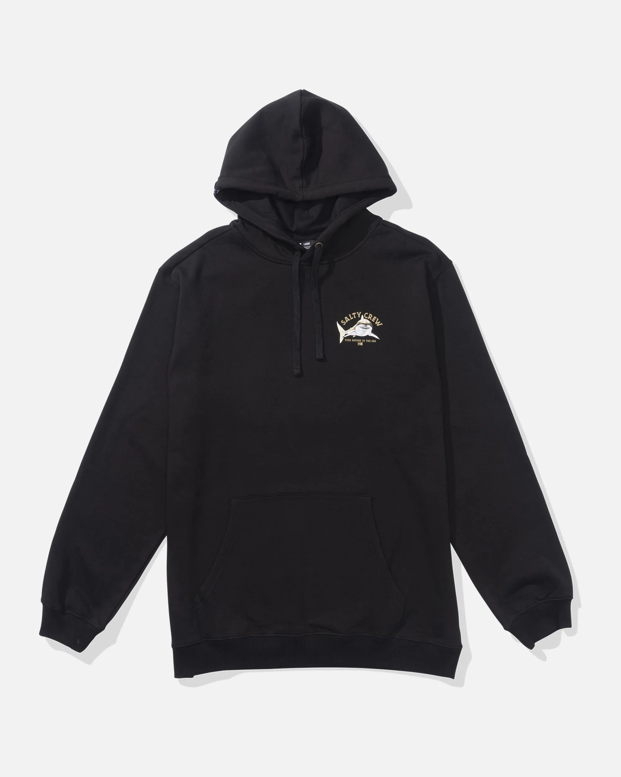 Lurking Fleece Hoodie - Black Versatile Comfort