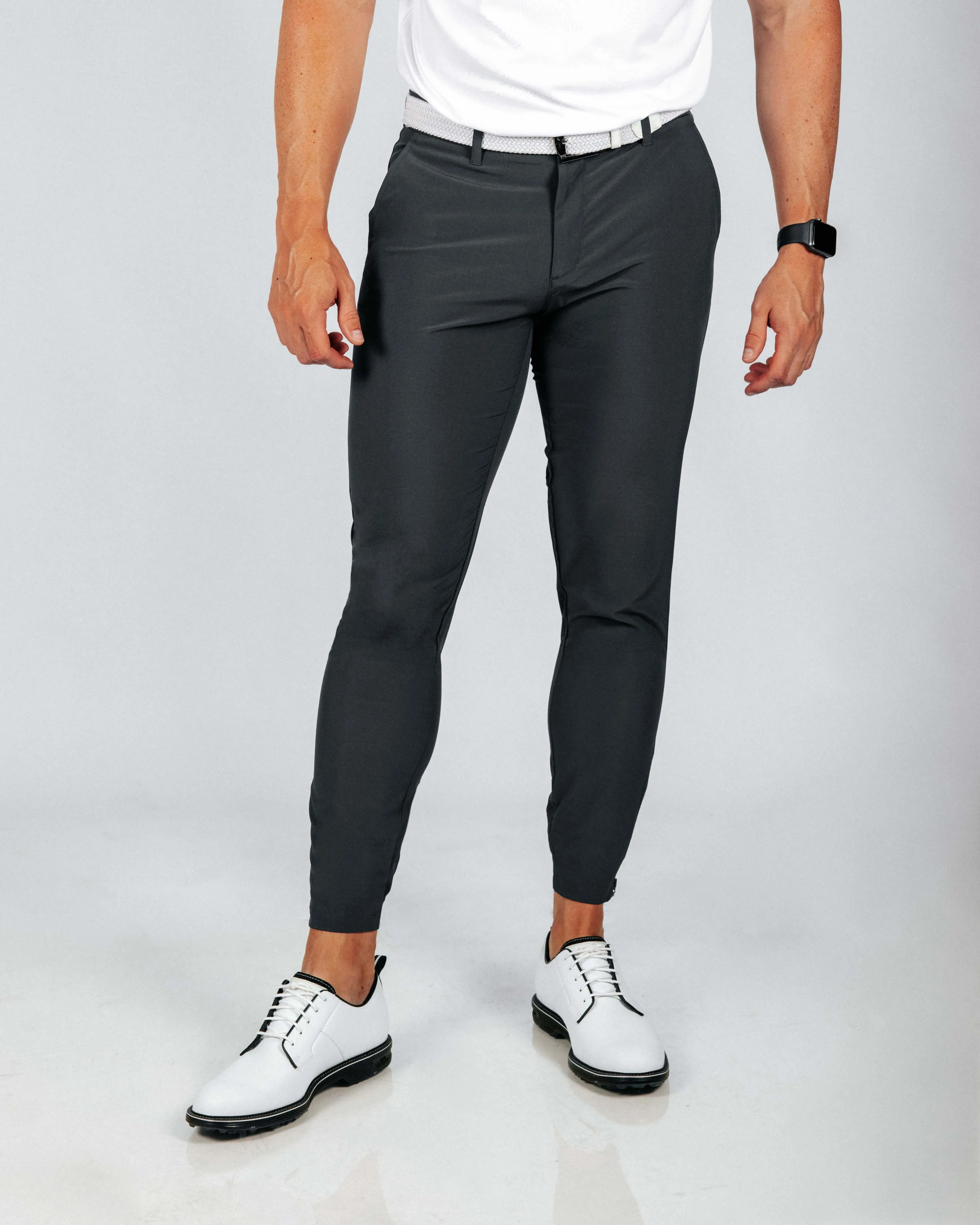 Speed and Agility Fit Sporty Active Wear Men's Dark Gray Golf Jogger