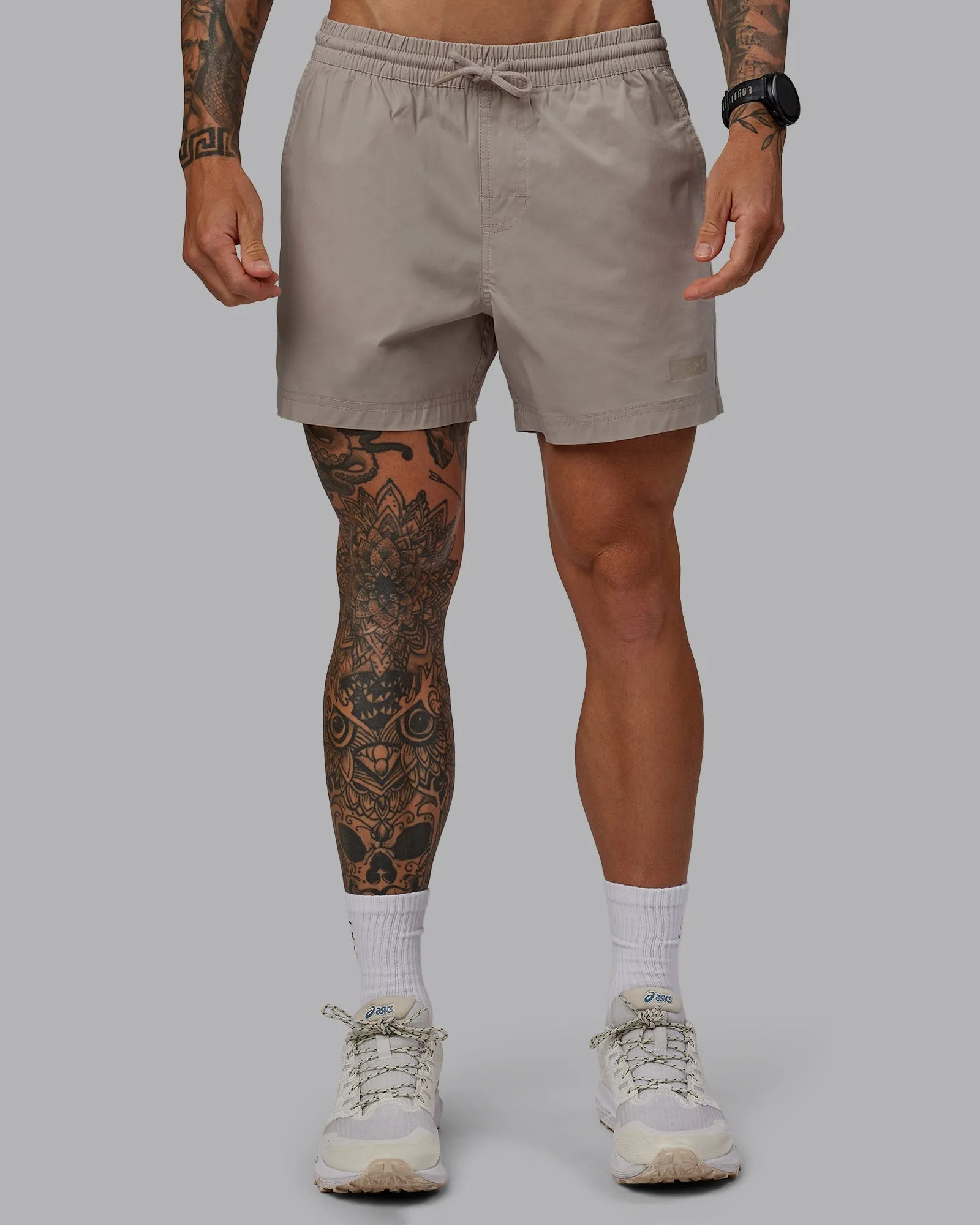 Daily 5" Short - Shale Beige Summer Fashion Designer Style