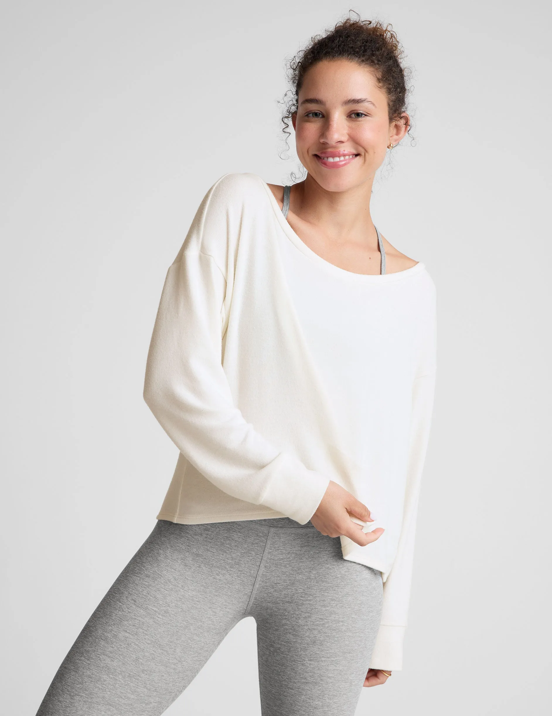 Let Loose Pullover product houndstooth sophistication