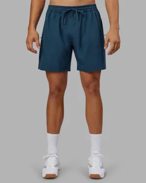 Glide On Waist System Rep 7'' Performance Short - Indigo