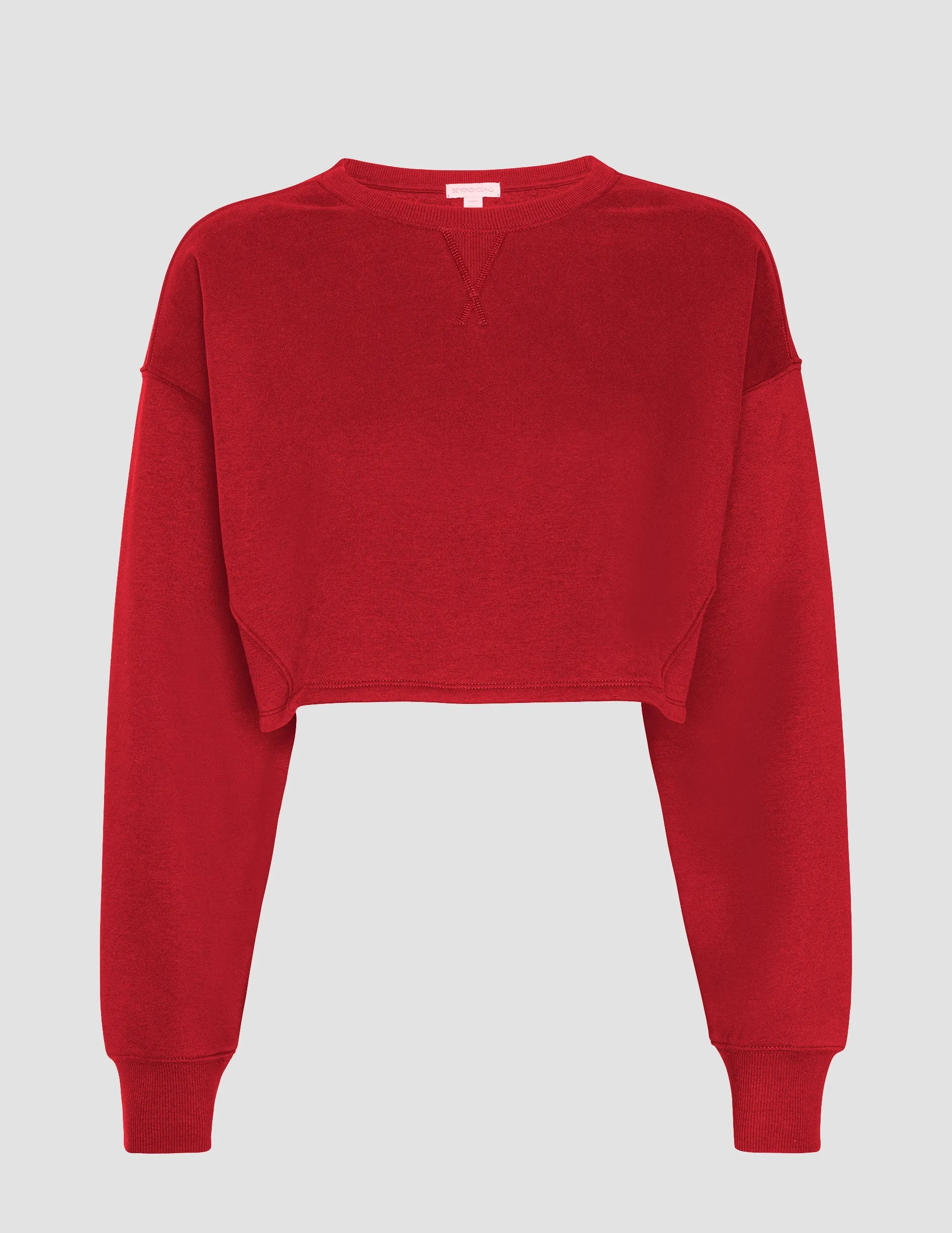 LuxeFleece Boxy Pullover Gym Wear