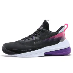 PEAK  LIGHTNING Basketball Shoes Men Sneakers TAICHI series Purple Durability