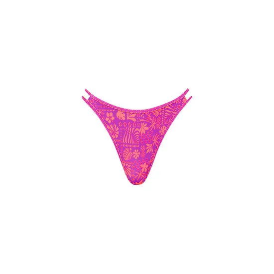 Shimmer Effect Kulani Kinis Twin Strap Cheeky Bottom-La Isla