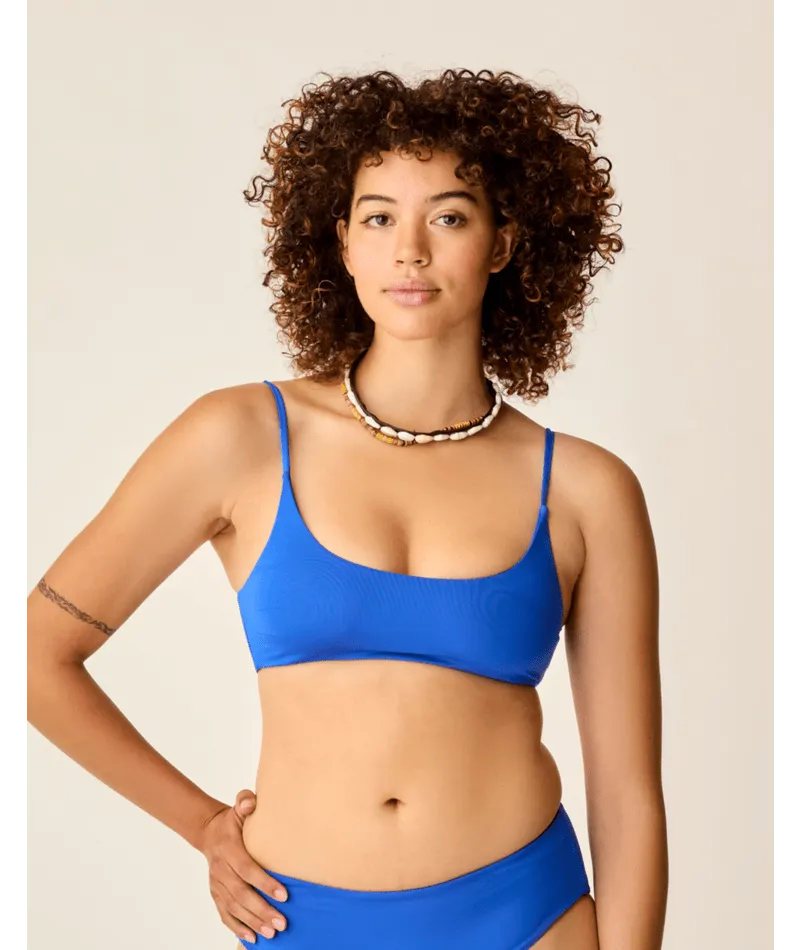 Chlorine Resistant Material Resort Style Carve Designs Escondido Top-Billie Blue