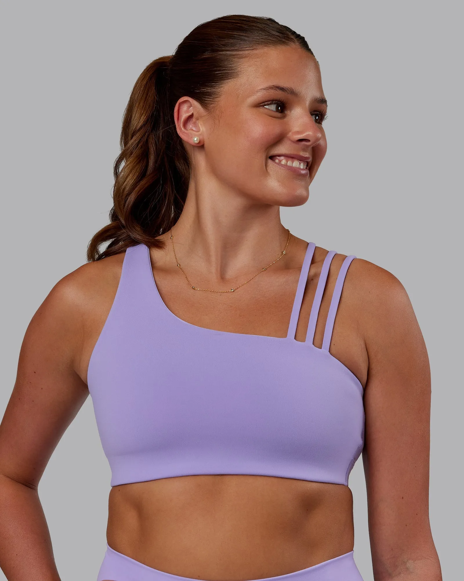 Postpartum Flexible Material Galvanise Sports Bra 2.0 - Violet Ray