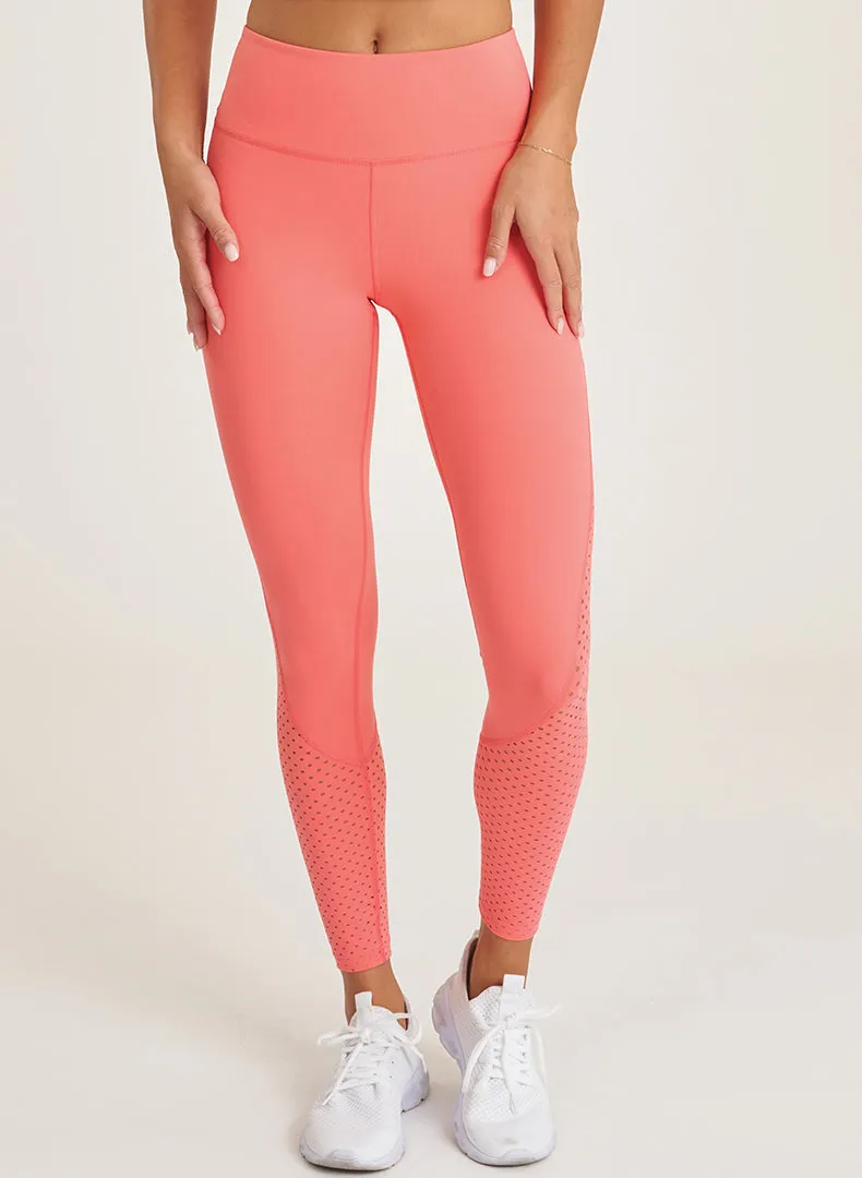 Endure Perforated 7/8 Legging - FINAL SALE Urban Commuter Home Lounge