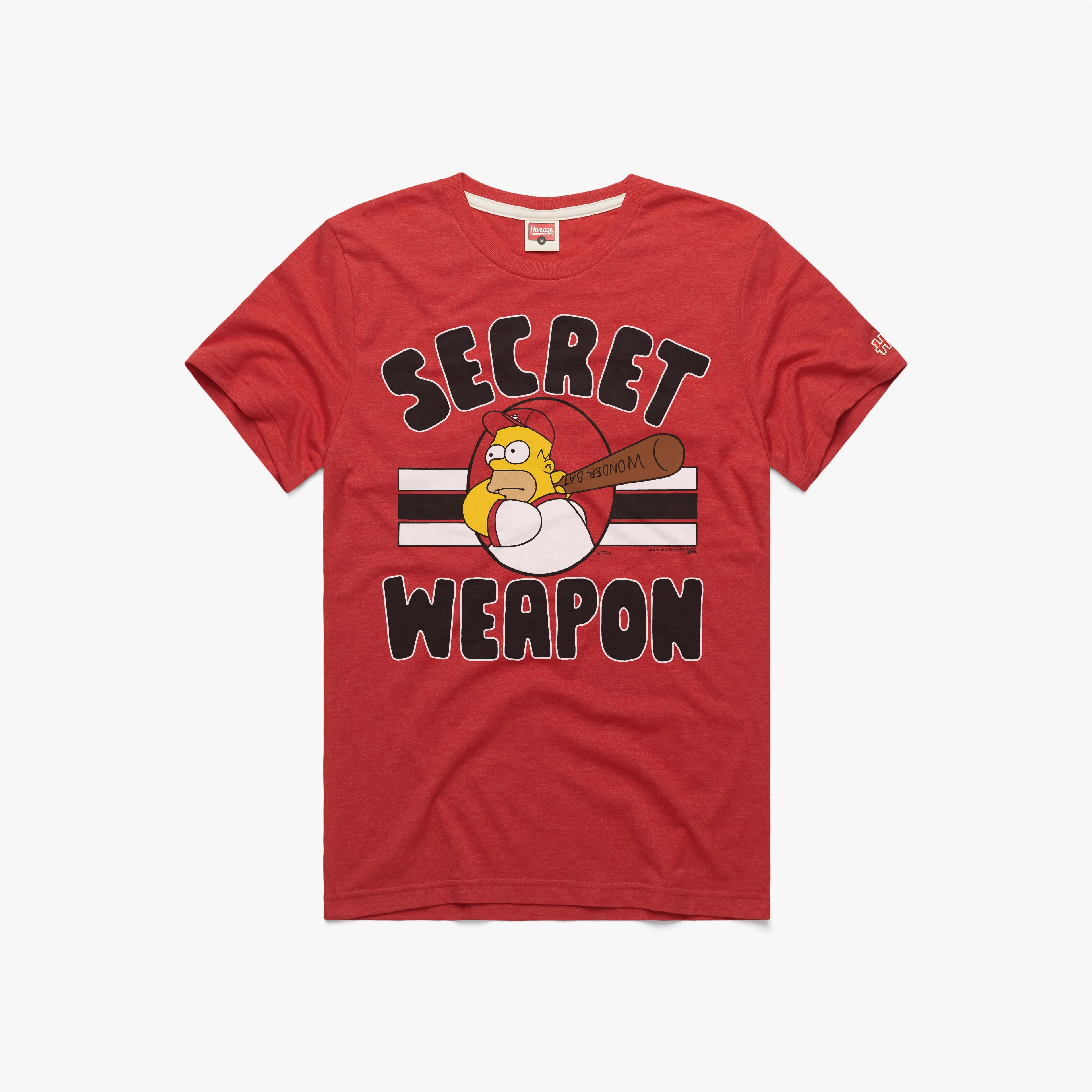 The Simpsons Homer Secret Weapon MinimalistDesign Modern Twist