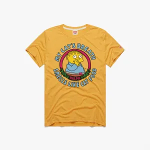 Easy Layer The Simpsons Ralph My Cat's Breath Smells Like Cat Food