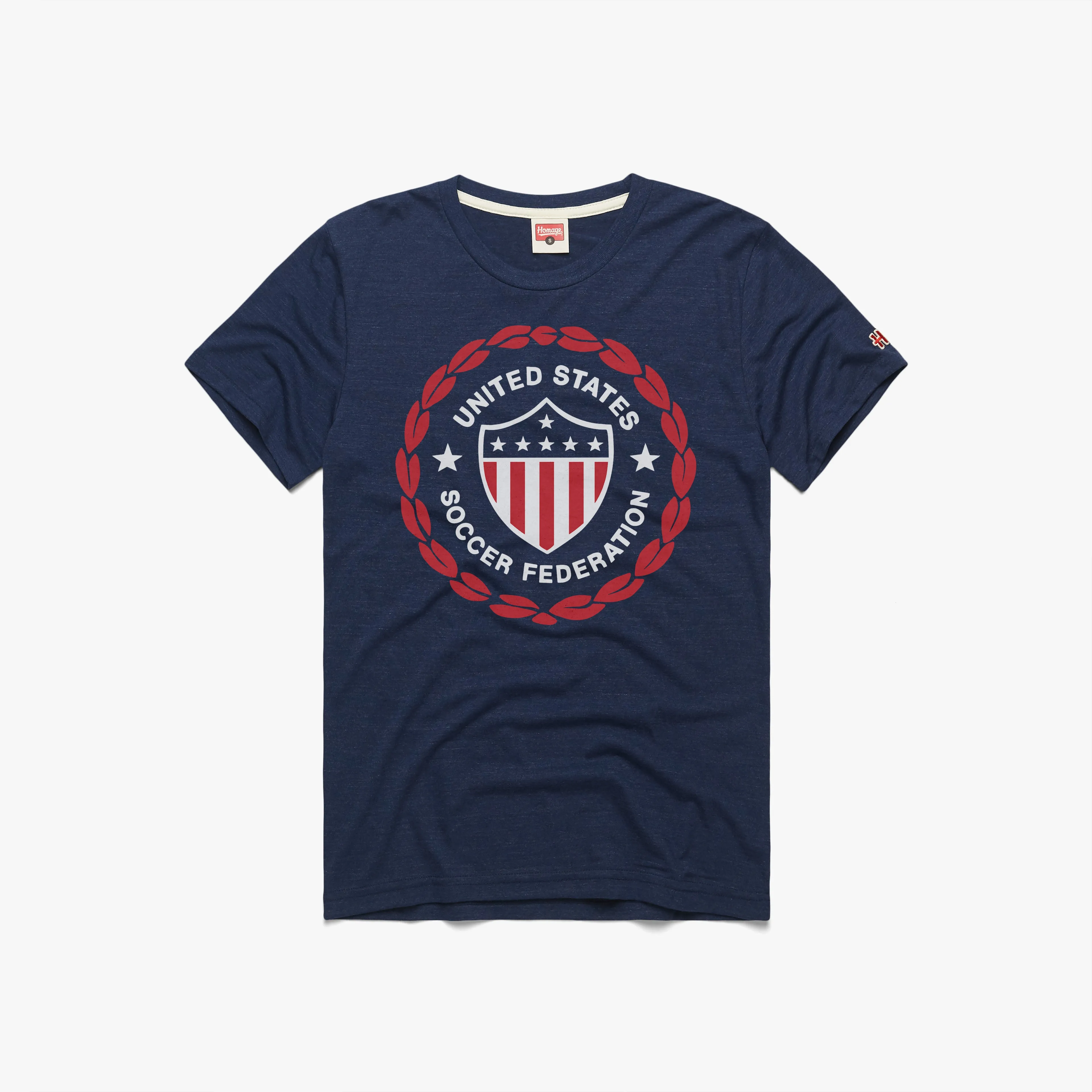 US Soccer 1986 Crest Pre Shrunk Cotton Everyday Wearable