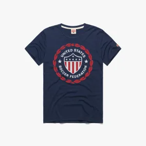 US Soccer 1986 Crest Preppy Timeless Comfort