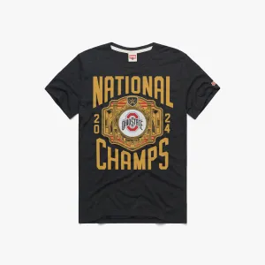 WWE x Ohio State National Champs 2024 Sporty Comfort Flexible Collar