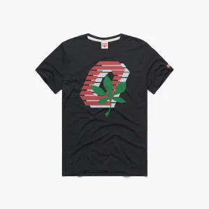 Breathable Cotton Fabric Timeless Design Ohio State Buckeye Leaf