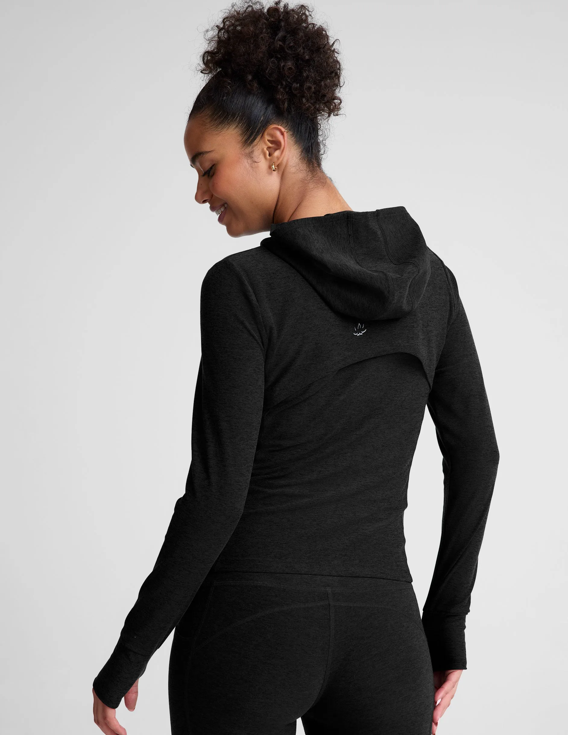Spacedye High Energy Hoodie goes with skirts Animal Print