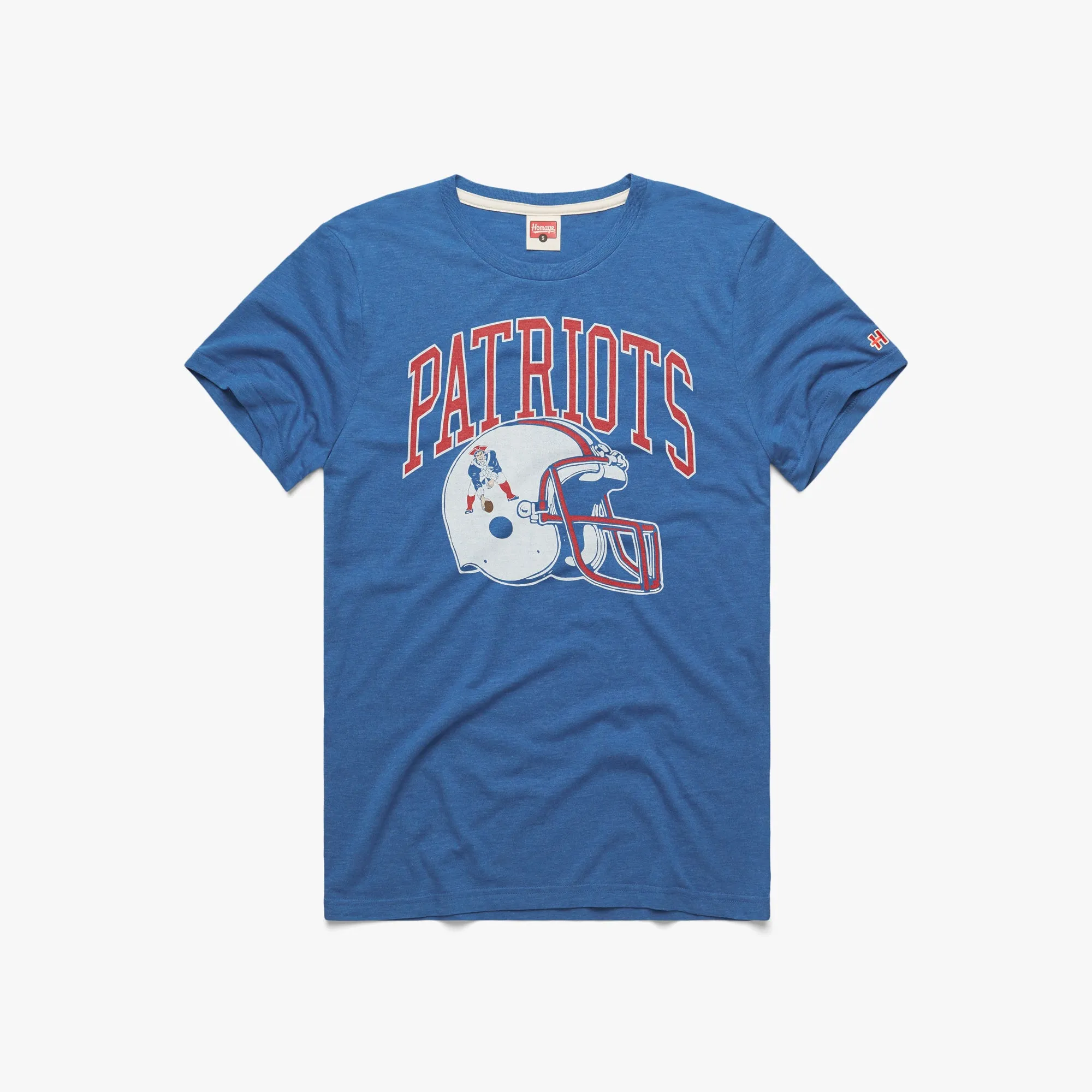 Lightweight Shirt Casual and cool New England Patriots Helmet Retro